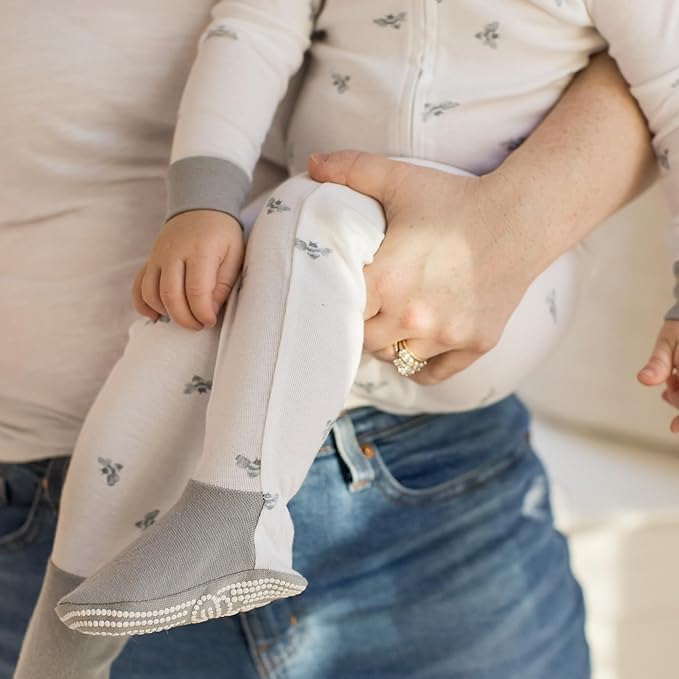 Burt's Bees Baby baby-boys Sleeper Pjs, 100% Organic Cotton, One-piece Footie, Zip Up Jumpsuit, Snug Fit Pajamas - Image 4