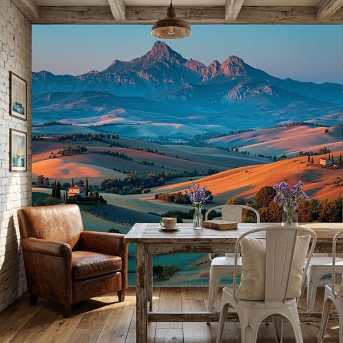 Papier Peint Paysage Réaliste Premium Grand Format Fresque Murale