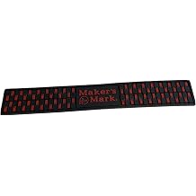 Makers Mark Bar Rail Drip Mat Black
