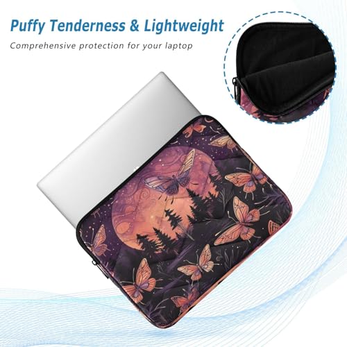 Funda para portátil 13-14 pulgadas impermeable con diseño mariposas miniatura 5