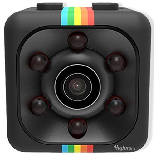 Spy Camera, Hidden Camera, Action Camera, Nanny Cam, Mini Camera, Cop Cam, Spy Cams, Best Digital Small HD Super Portable with Night Vision and Motion Detection, Cameras for Home, Car, Drone and Offic