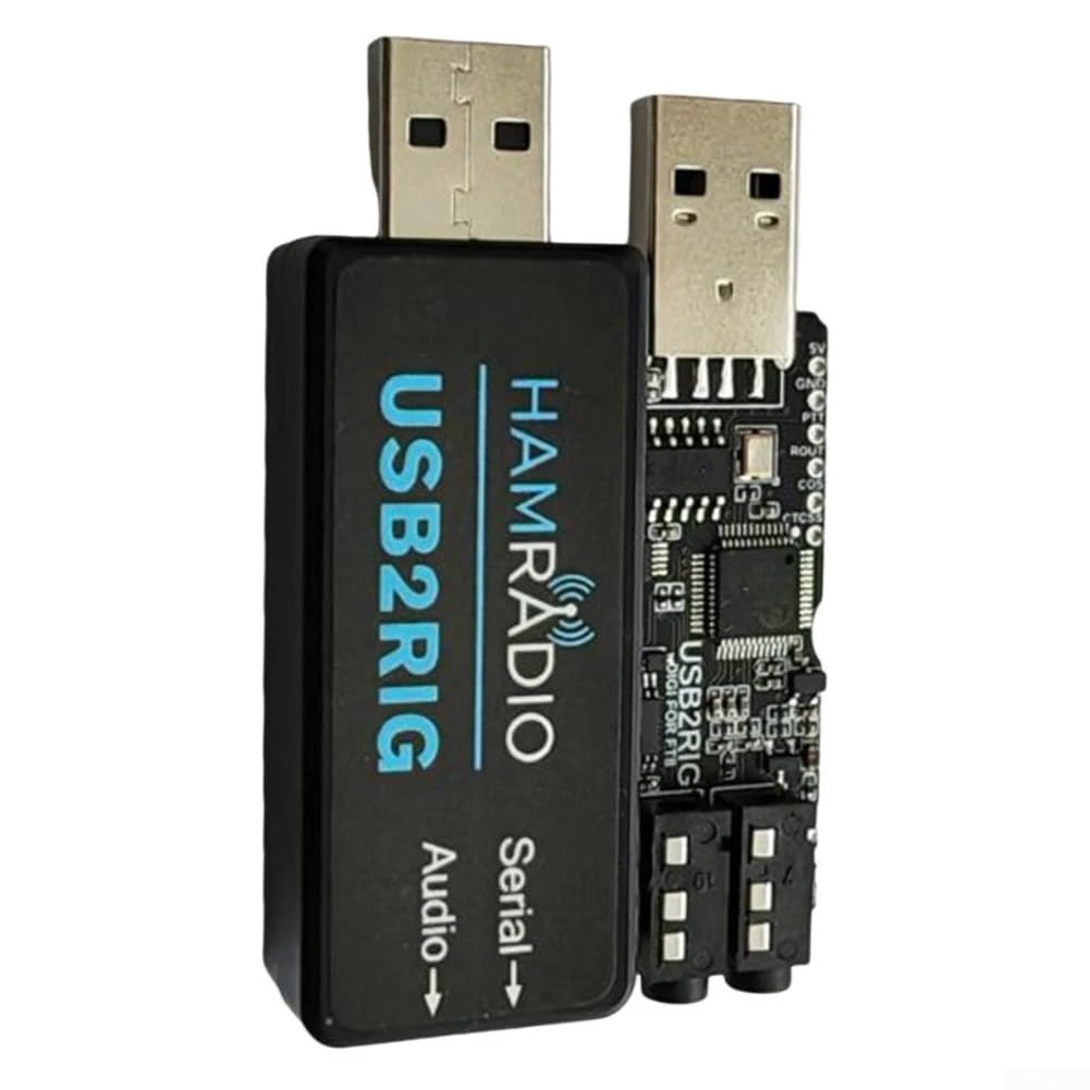 Interfaccia in modalità digitale per Yaesu FT-817 FT-818 con codec audio integrato, scheda audio USB per flDigi WSJT-X, controllo TTL/232 PTTT, riduzione del rumore per prosciutto