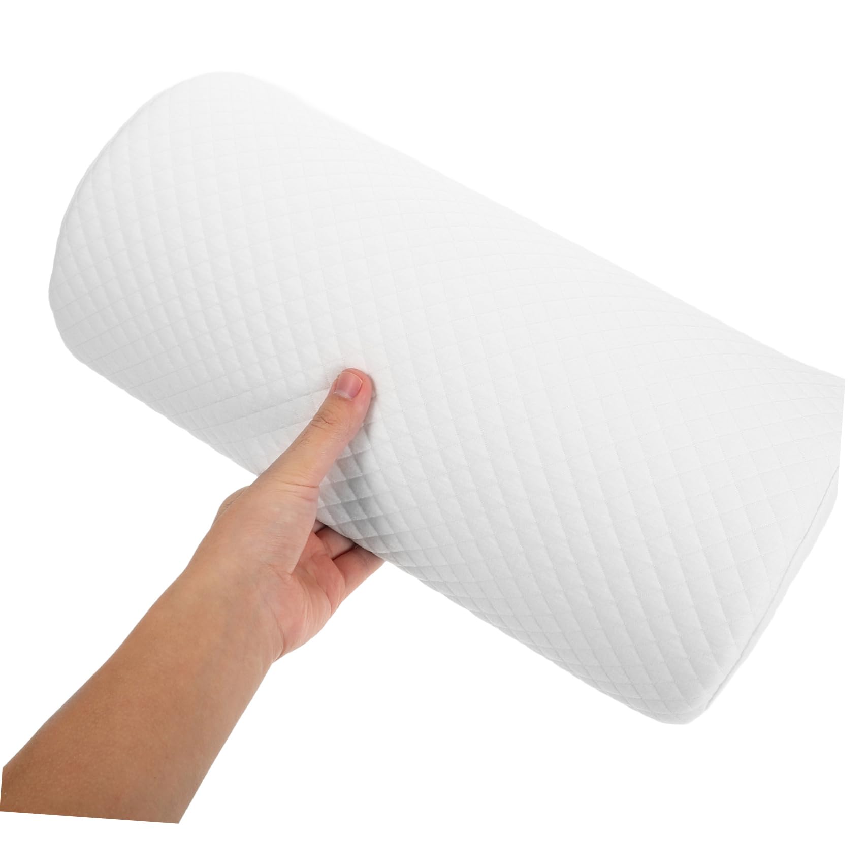 Hemobllo Almohada Media Luna Ergonómica para Piernas y Rodillas Cojín Elevador para Dormir De Lado Soporte Cómodo para Fatiga y Postura Adecuada para Hogar Oficina y Coche Fácil Limpieza