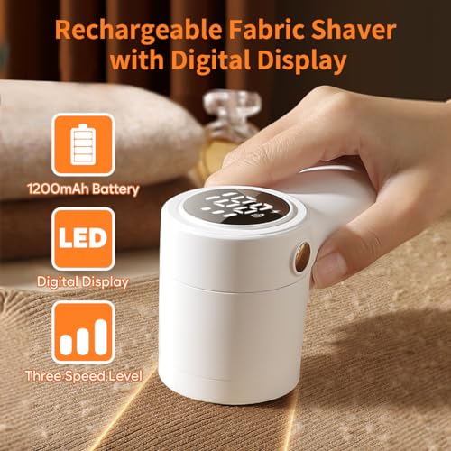 Coldsky YM01 𝗥𝗲𝗰𝗵𝗮𝗿𝗴𝗲𝗮𝗯𝗹𝗲 Fabric Shaver thumb #1