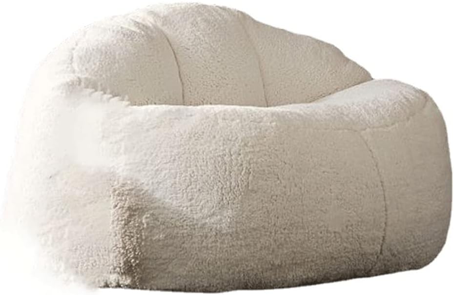 BeanBag Sofas Cover Chairs Without Filler Cloth Lounger Seat Bean Bag Pouf Puff Couch Tatami Living Room(120X80CM)