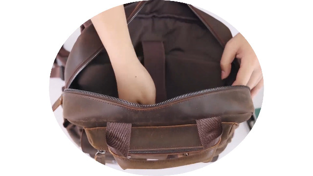 Amazon.com: Masa Kawa Leather Backpack for Men Vintage 15.6 Inch
