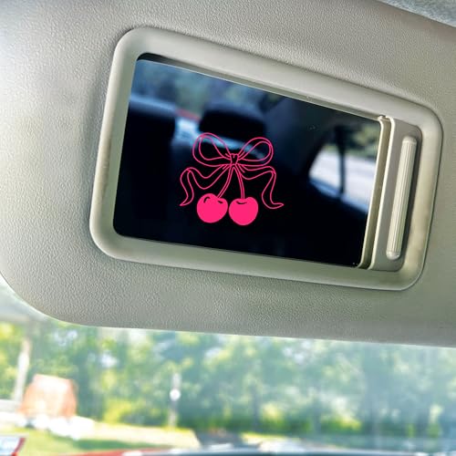 Image of Set 3Pcs Cherry Bow Car Decal