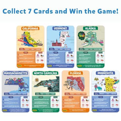 Skillmatics Train Of Thought & Guess In 10 States Of America Bundle, Games For Kids, Teens & Adults #TOP6