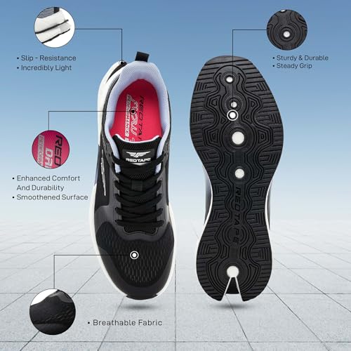 Image of Red Tape Athleisure Shoes for Women |Cultured Round-Toe Shape & Cushioning Technology