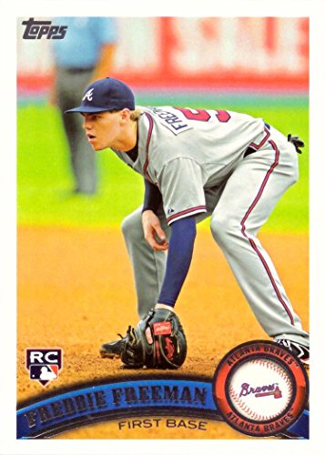 2011 Topps Baseball 145 Freddie Freeman Rookie Card