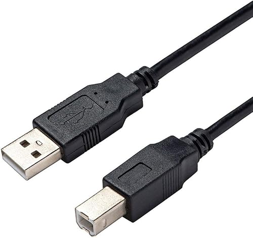 MaxLLTo Cable USB de 6 pies para impresora Canon MX492 MX490 MX479 MX472 MP150 MP230 MP499