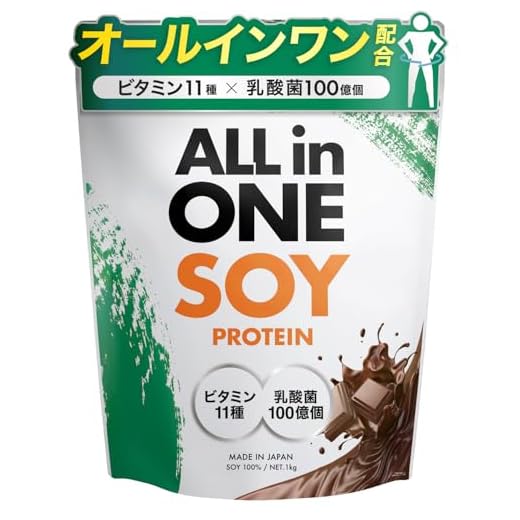 アンビーク AMBiQUE ソイプロテイン チョコレート風味 1kg 乳酸菌100億個 ビタミン11種配合 SOY 大豆 植物性プロテイン ダイエット 置き換え