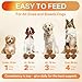 Puyrzoe 5-in-1 Dog Flea and Tick Treatment Chewable, Natural Flea and Tick Prevention for Dogs Chewable - Flea & Tick | Hip & Joint | Skin & Coat | Immunity Support | Digestive for All Breeds & Sizes