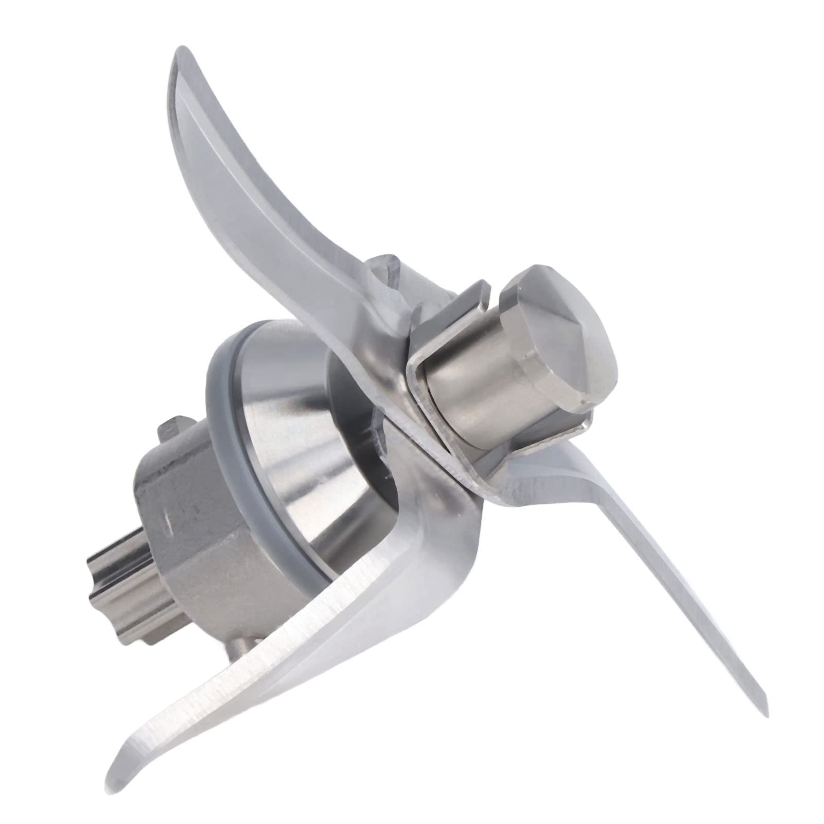 Lama Frullatore per Tm21 Accessori di Ricambio in Acciaio Inox per Frullare, Parti di Ricambio per Frullatore a Immersione