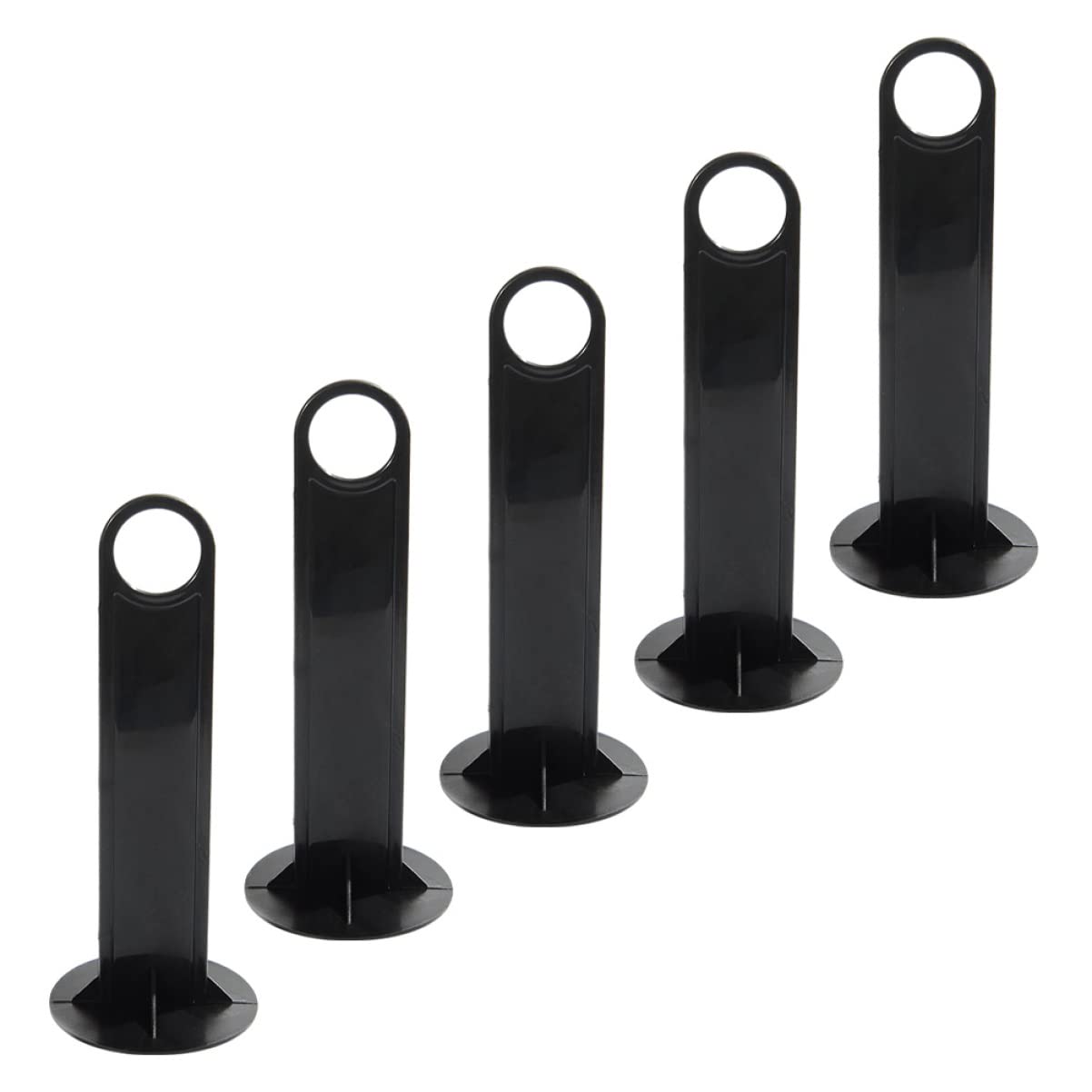 balacoo 5pcs Football Training Sign Dish Plate Holders Mark Disk Holder for Soccer Cone Shelf