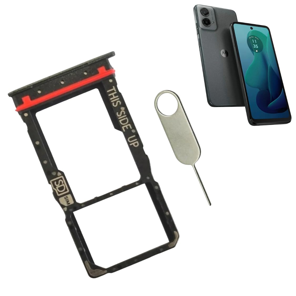 motorola moto g 64Y 5G ケース付き 128GB SIMフリ moto g g64 g64y 5G ケース スマホ カバー MOTOROLA A401MO 兼用