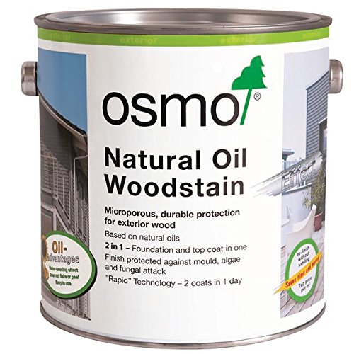 Osmo Natural Oil Woodstain Effect - Onyx-Silver - 1143-2.5L