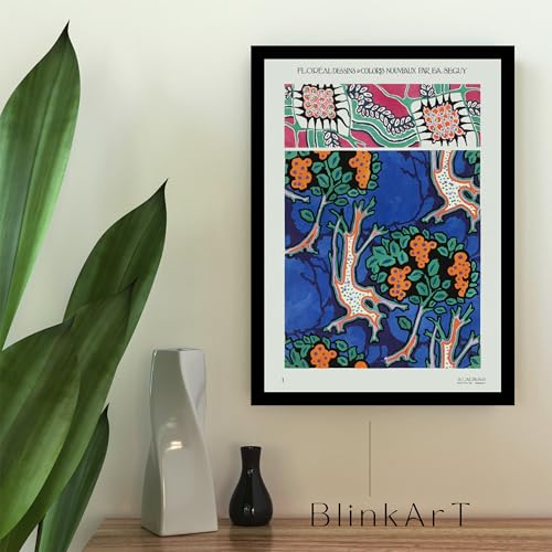 Image of BLINKART Trendy Abstract Wall Art Painting Print Design | Aesthetic Wall Decor Photo Artwork Frame Decoration Hanging For Home Bedroom Living Room Office Wall Decor | T0162 | 13x10 Inches