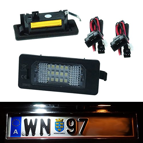 Do!LED ADP LED Kennzeichenbeleuchtung (nur großer Stecker 13mm breit!) - Xenon Weiss mit E-Prüfzeichen