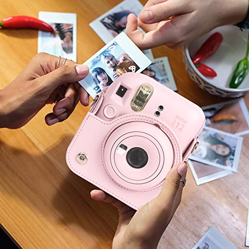 WOGOZAN Mini Case for Fujifilm Instax Mini 12 Instant Camera, Blossom Pink by WOGOZAN - Used condition - Image 7