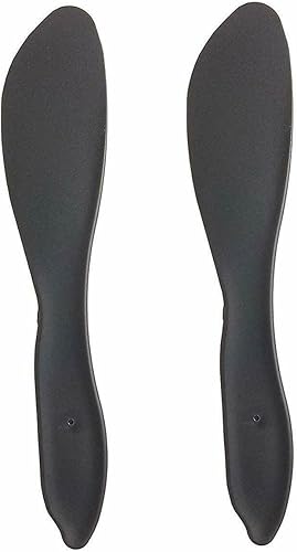 Miniatura 5 de Linden Sweden Juego de 2 esparcidores multiusos, color gris carbón, cuchillo de mantequilla versátil para queso suave, mantequilla de maní, glaseado