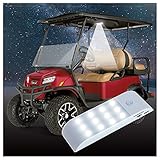 10L0L Universal Golf Cart Roof Light, LED USB Rechargeable Wireless Motion Sensor Dome Light