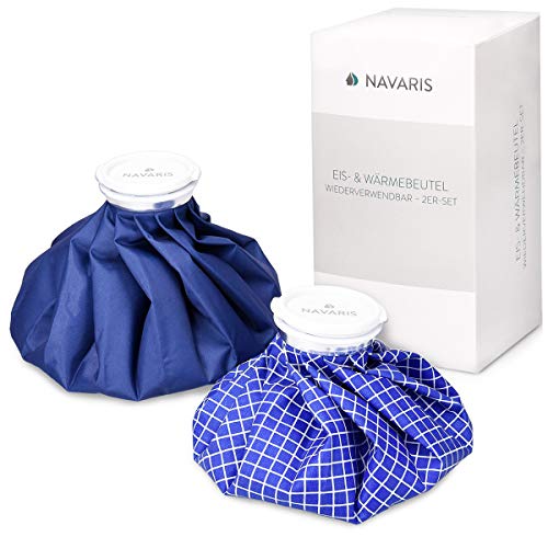 Navaris hot & cold pack - Herbruikbaar koud en warm kompres - Verkoelend ijscompres - Set van 2 stuks in 2 maten - Voor… - Image 8