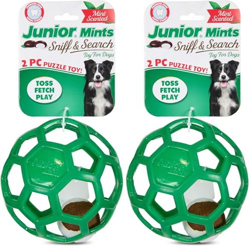 Juguete Mordible Sonoro Bola Aromática Pack 2