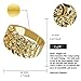 Nugget Ring 14k Gold Plated Yellow Pinky Pimp Finger Hip Hop Style For Man or Women Fashion - Size 7-12 (9)
