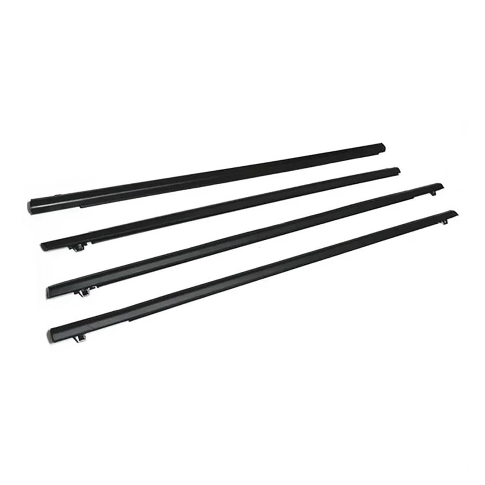 Car Window Weather Strip Side Door Glass Window Weatherstrip Waterproof Pressure Strip Moulding Compatible with Honda City 2009-2014