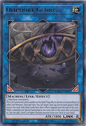Qliphort Genius - EXFO-EN095 - Rare - 1st Edition - Extreme Force (1st Edition)