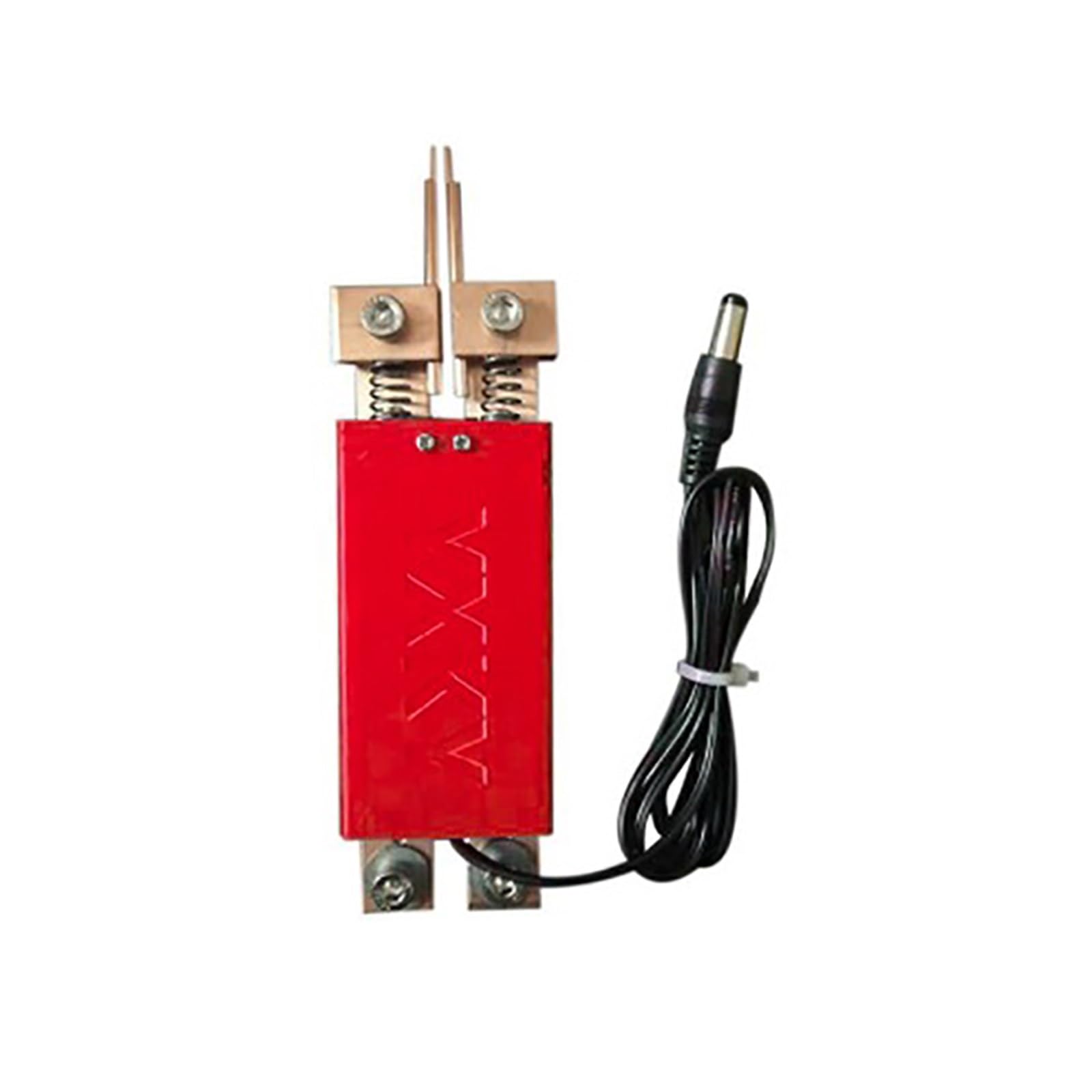Gdbagkdqk Red Diy Spot Welding Machine Battery Handheld Pen Automatic Dc Trigger Built-In Switch Welder The Weld Is Strong(Red)