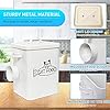 Vumdua-Dog-and-Cat-Food-Storage-Container-Farmhouse-Pet-Food-Storage-Containers-with-Lid-and-Dry-Food-Scoop-Durable-Airtight-Cat-Food-Container-Great-Gift-for-Pet-Owners Durable Airtight Dog Food Container