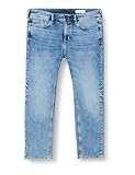 Knopf und Reißverschluss s.Oliver Big Size Herren Jeans Hose, York Straight Leg Blue 42/30