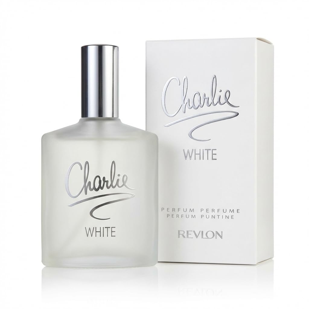 Revlon Charlie White Eau De Toilette (EDT) for Women, 100ml | Iconic Clean, Floral, & Aquatic Fragrance | Timeless Classic Scent