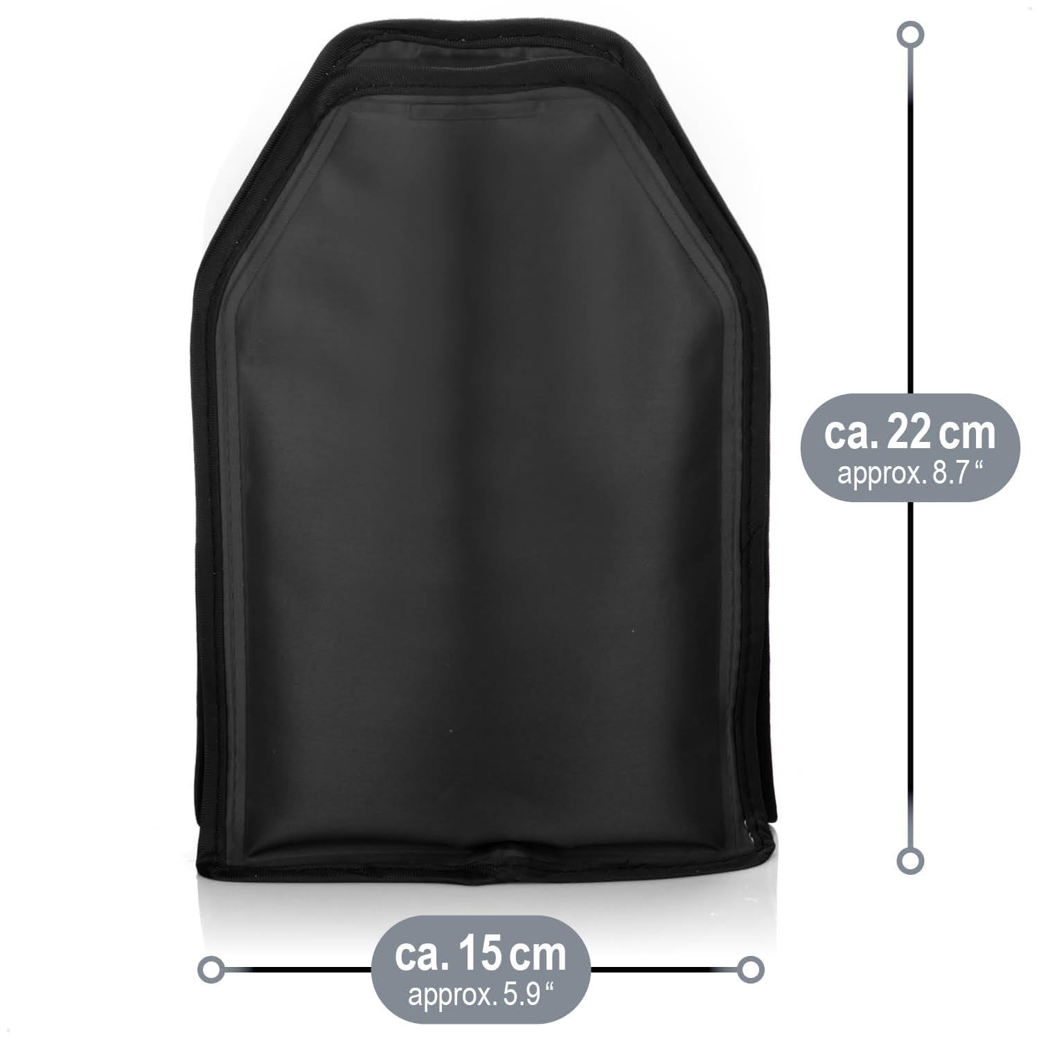 COM-FOUR® chlodziarka do butelek do podrózy, pokrowiec chlodzacy | pokrowiec chlodzacy na wino musujace - wino - piwo i napoje bezalkoholowe