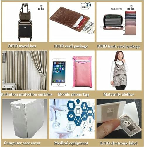 Tissu de blindage RFID de qualité supérieure pour une isolation EMI optimale - 7