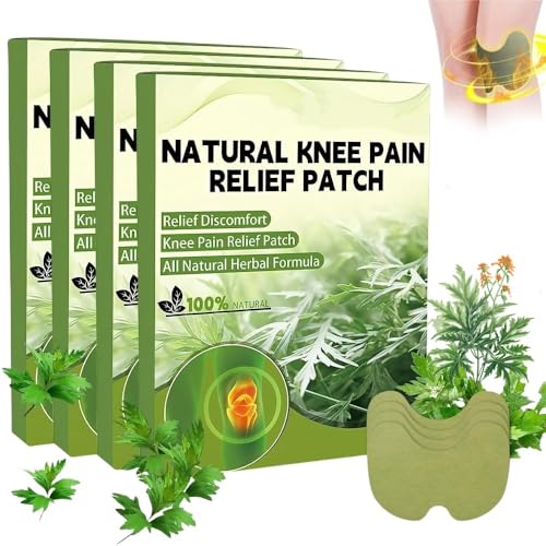 40Pcs Knee Pain Relief Patches Kit Knee Patches for Pain Relief Natural Herbal Relief Patches Relieves Muscle Soreness Neck Shoulder