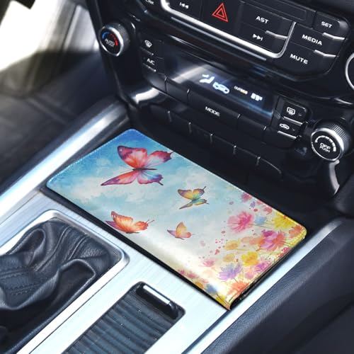Organizador de guantera cuero slim miniatura 4