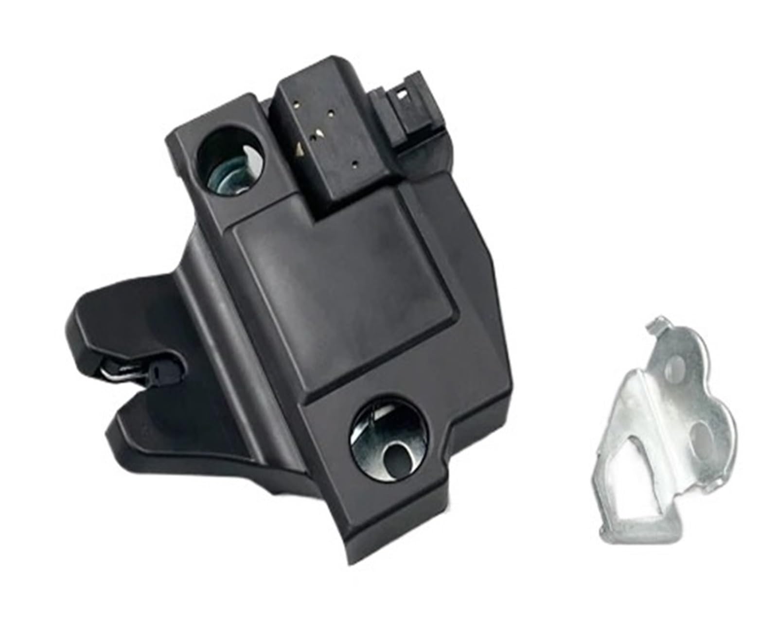 Vetjmua Latch With Striker Tailgate Lock For Toyota For Camry 2007 2008 2009 2010 2011 Manual Trunk Lock 2 Pins Without Keyless Entry Tailgate Lock Trunk Latch Tailgate Boot Lock(Latch With Striker)
