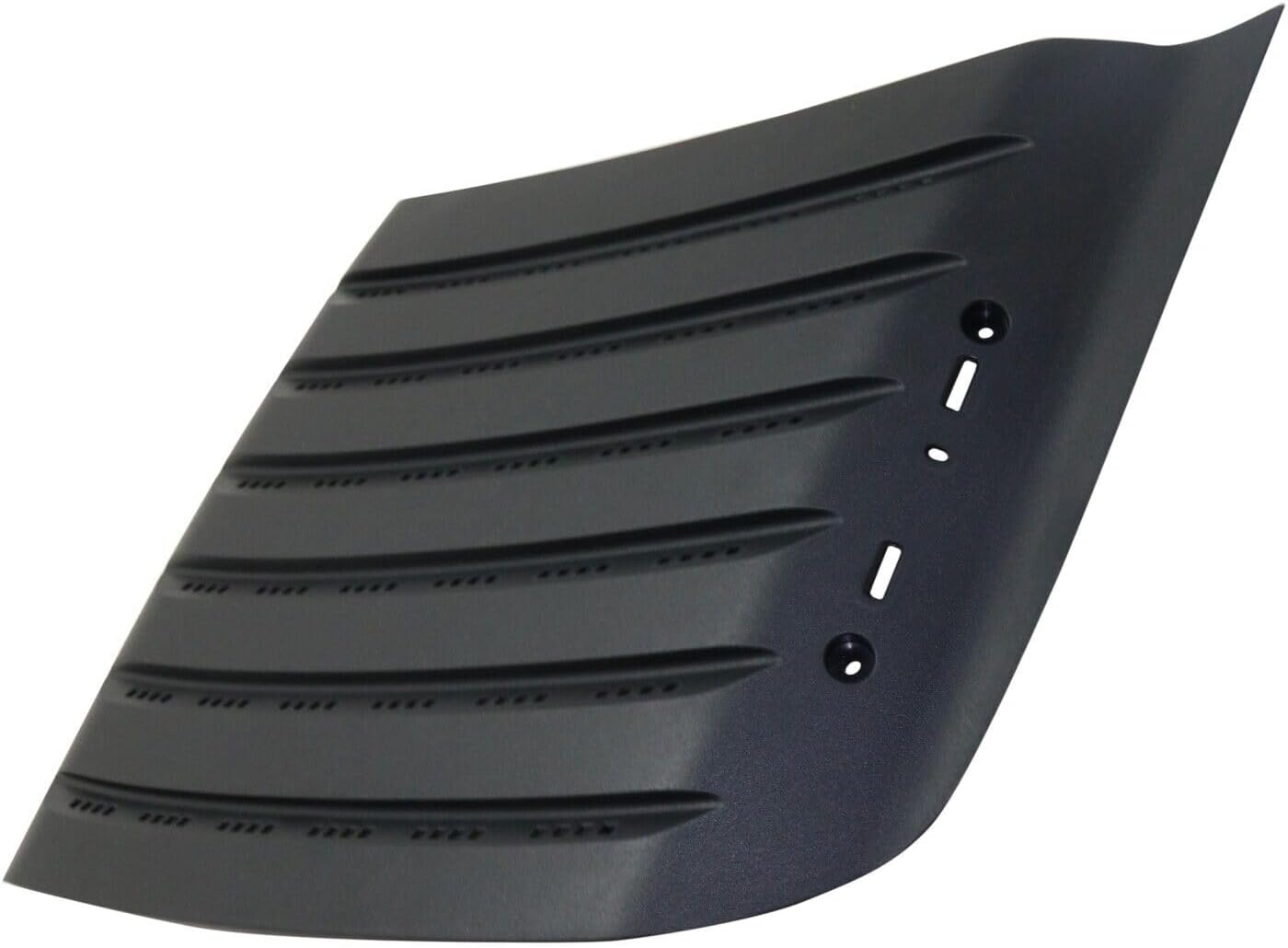 Hood Scoop Insert for Chevrolet Silverado 2500 3500 2011 to 2014 Driver Side, with Clips, for 2500hd/3500hd, Textured-Black, Made of Pp Plastic, GM1239106