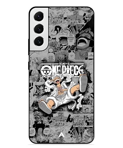 Image of Premium Anime 2 Case for Samsung S21 Fe (Glossy Finish) Soft-Touch Metal TPU Back Cover, Shockproof, Designer, Aesthetic Mobile Phone Case