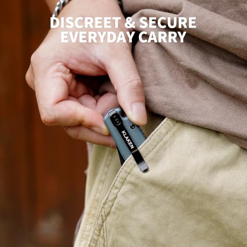 Image of Lancet Pocket Knife, Swedish 14C28N EDC Knife, G10 Folding Knives