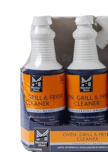 Member Mark Commercial Oven, Grill and Fryer Cleaner, 32 oz., 2 pk.