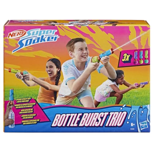 Nerf Super Soaker Bottle Burst Trio