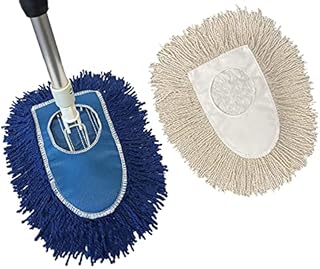Triangle Dust Mop Kit: 4 Piece Industrial Dust Mop Kit