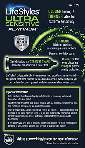 Lifestyles 0179 Ultra Sensitive Platinum Condoms thumb #1