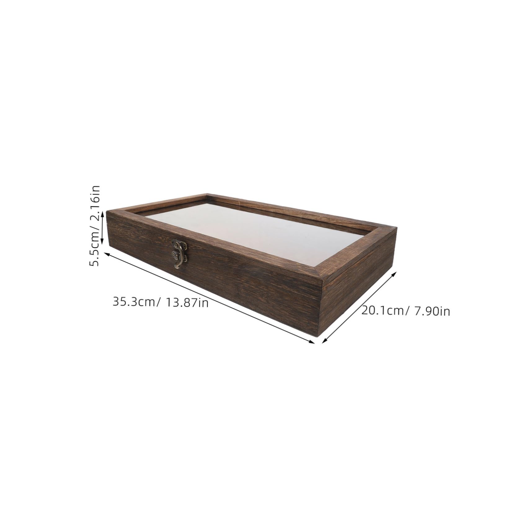 Gatuida Caja de Madera para Insectos con Tapa Abatible para Preservación Conveniente y Uso Versátil en Colecciones Personales y Escuelas de Mariposas
