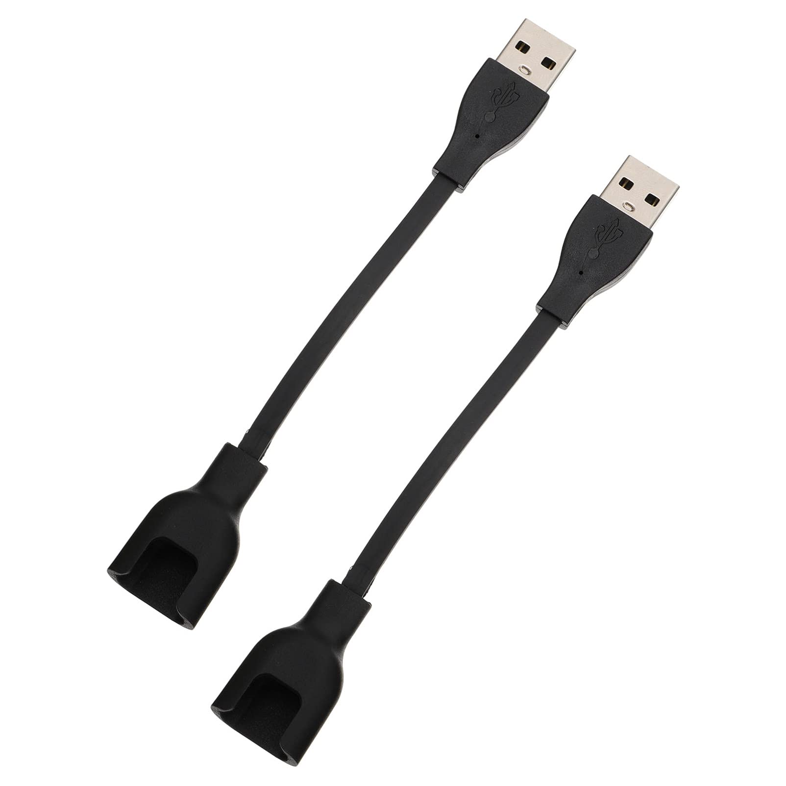 Hemobllo USB Charging Dock USB Charging Dock Charging Base 2pcs Watch Charging Cable Cord Short Portable USB Charger Cord Wire Compatible for 4e/ band 3e USB Charging Dock Charging Base Charging Base