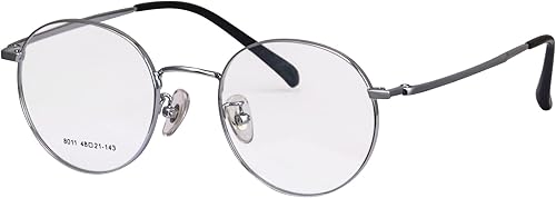SHINU Marco de metal para anteojos, paquete de 3 marcos para anteojos para bloqueo de luz azul, gafas para juegos de computadora, 8011